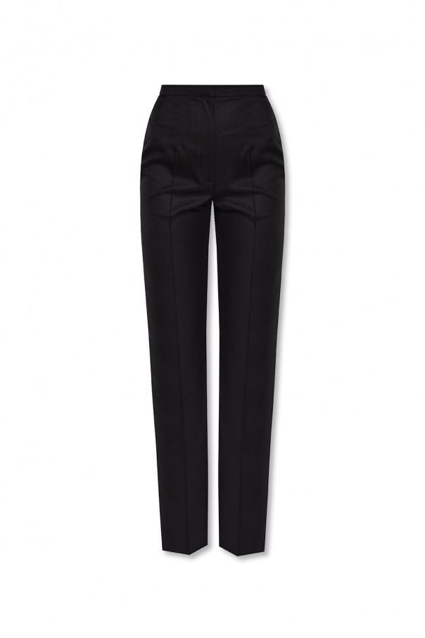 【関税込み】alexander mcqueen Pants with front pleats SchaferandweinerShops KY - Strappy Double Layer Maxi Dress